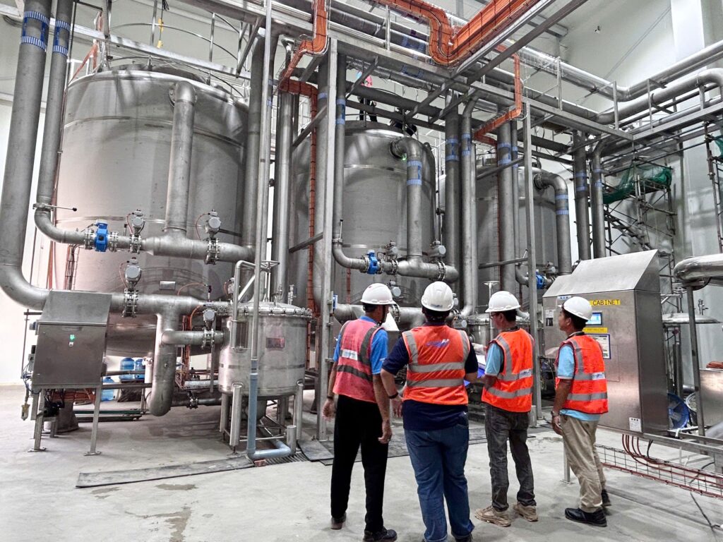 Hệ thống xử lý nước cấp phục vụ sản xuất bia tại Nhà máy Bia Carlsberg Huế
