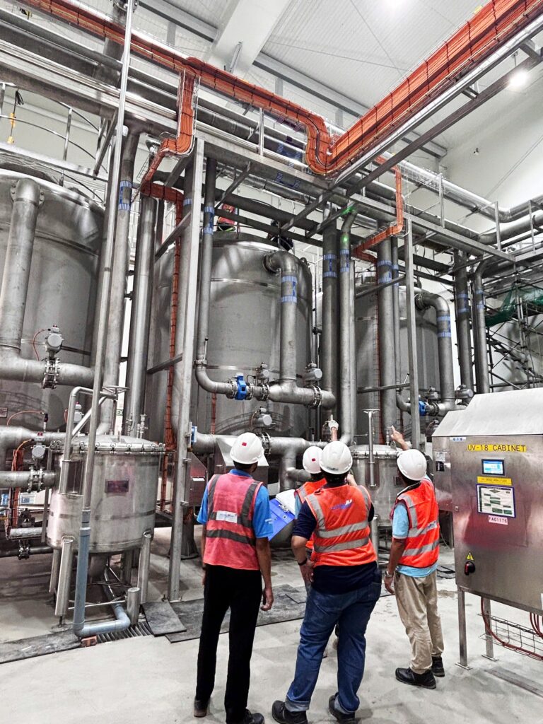 Hệ thống xử lý nước cấp phục vụ sản xuất bia tại Nhà máy Bia Carlsberg Huế