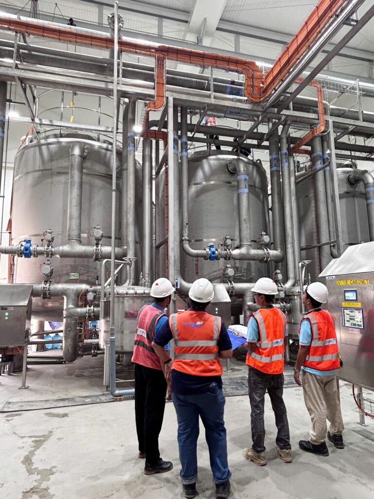 Hệ thống xử lý nước cấp phục vụ sản xuất bia tại Nhà máy Bia Carlsberg Huế