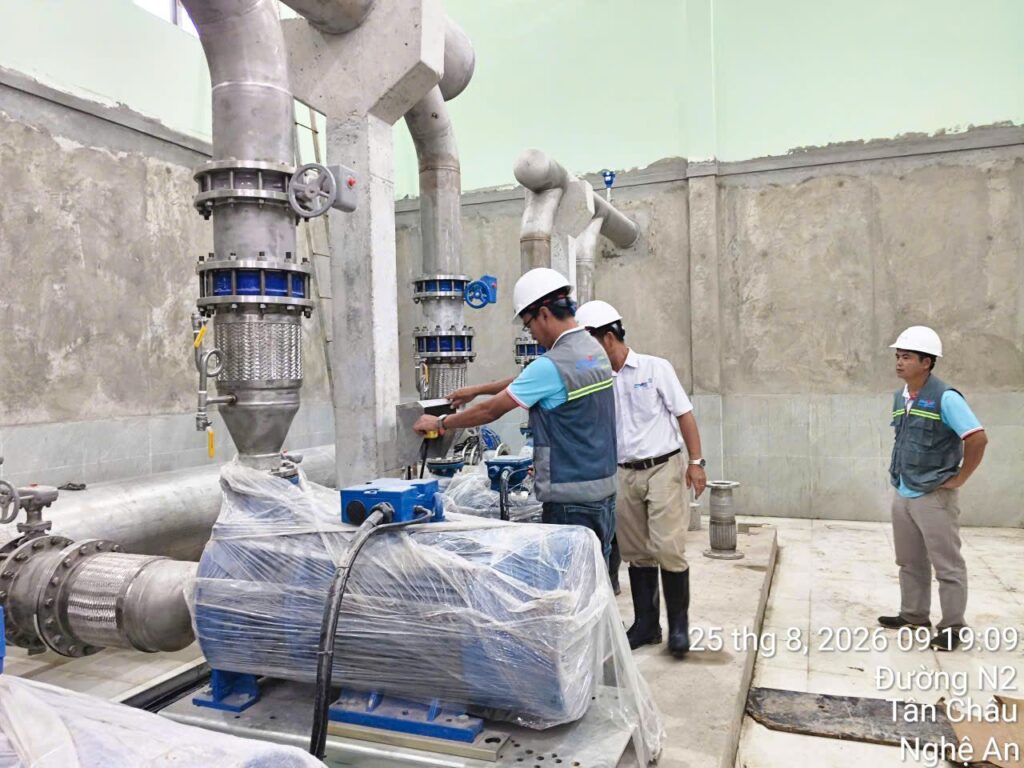 Nhà máy xử lý nước sạch KCN VSIP Nghệ An II