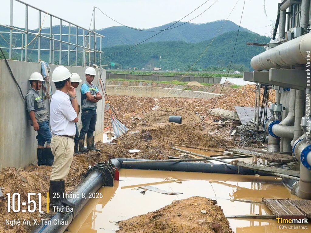 Nhà máy xử lý nước sạch KCN VSIP Nghệ An II