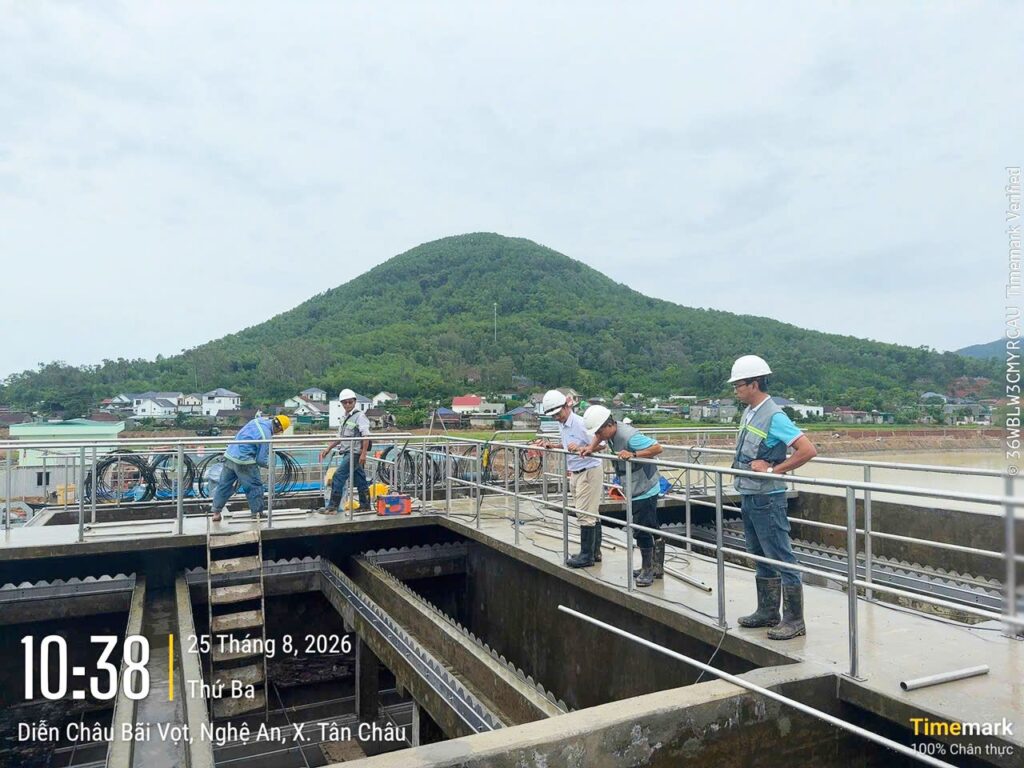 Nhà máy xử lý nước sạch KCN VSIP Nghệ An II