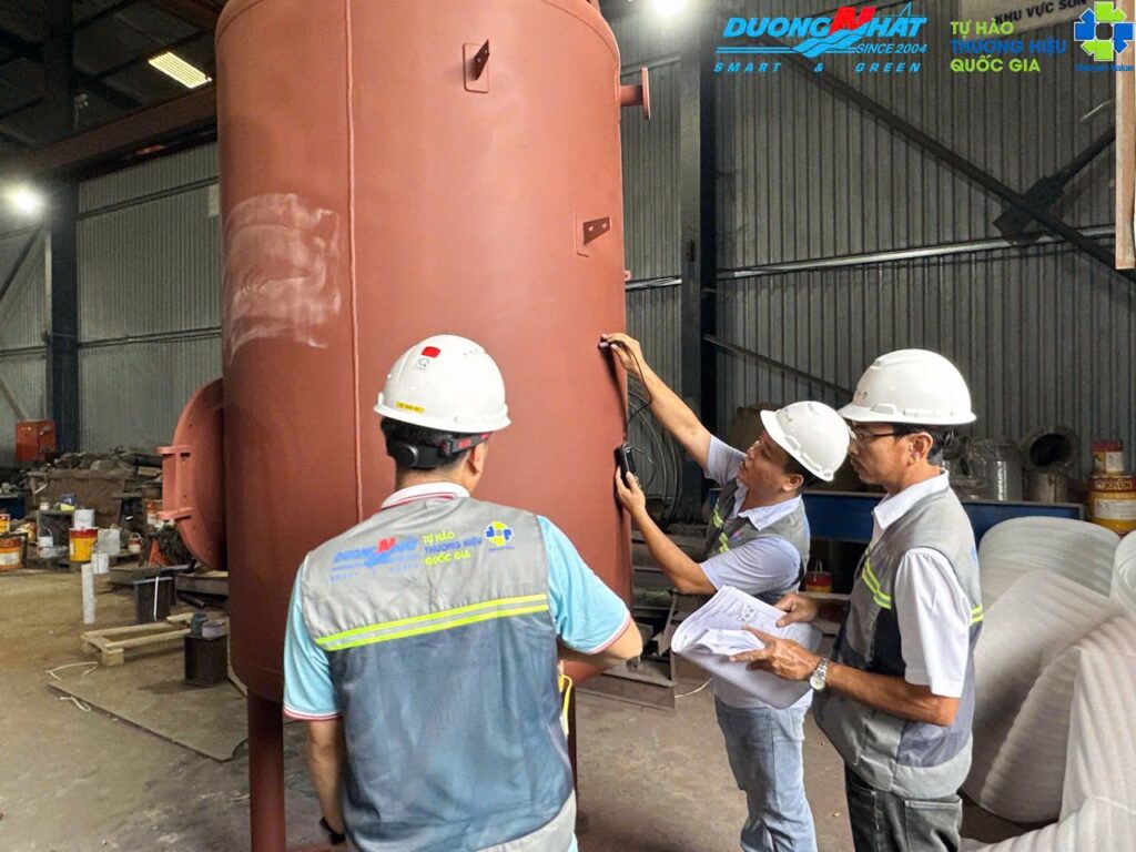 Kiểm soát chất lượng nhà máy cơ khí Dương Nhật