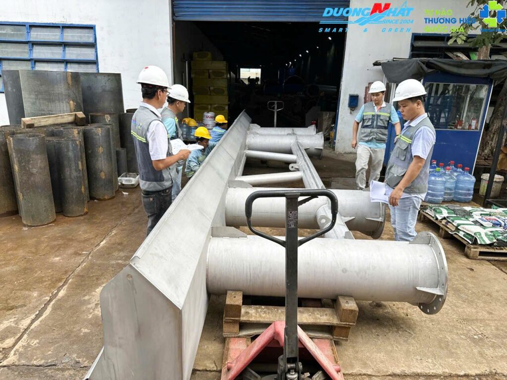 Kiểm soát chất lượng nhà máy cơ khí Dương Nhật
