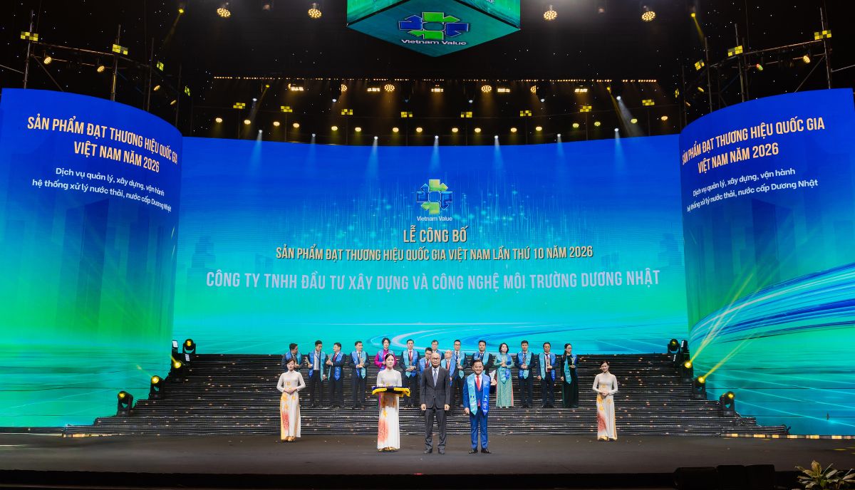 Dương Nhật Thương Hiệu Quốc Gia Việt Nam 2026